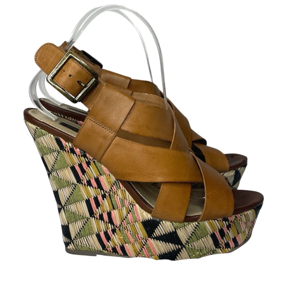 Shoemint  9 Diane Wedge Sandals